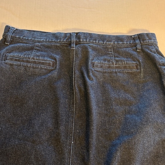 Lauren by Ralph Lauren Jean Co Premium Women’s Blue Denim Pencil Skirt Sz 14 - Picture 7 of 13